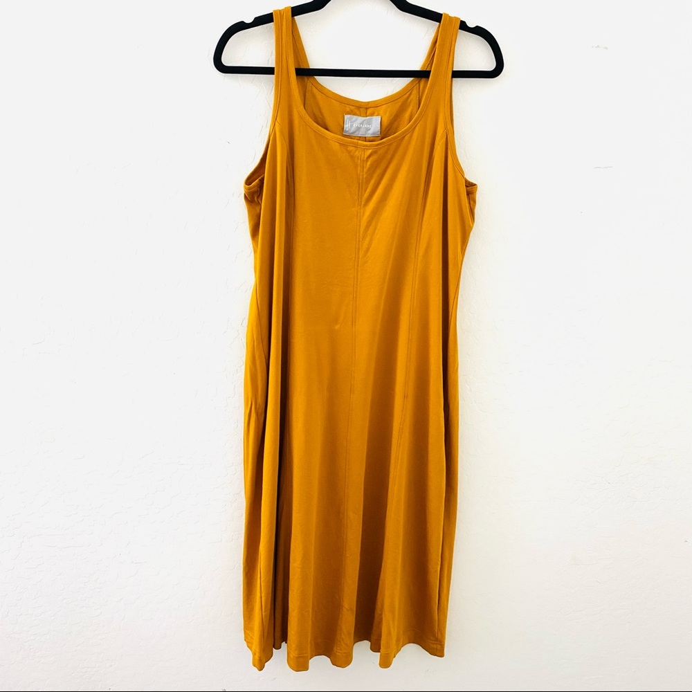 EVERLANE | Luxe Cotton Seamed Tank Dress